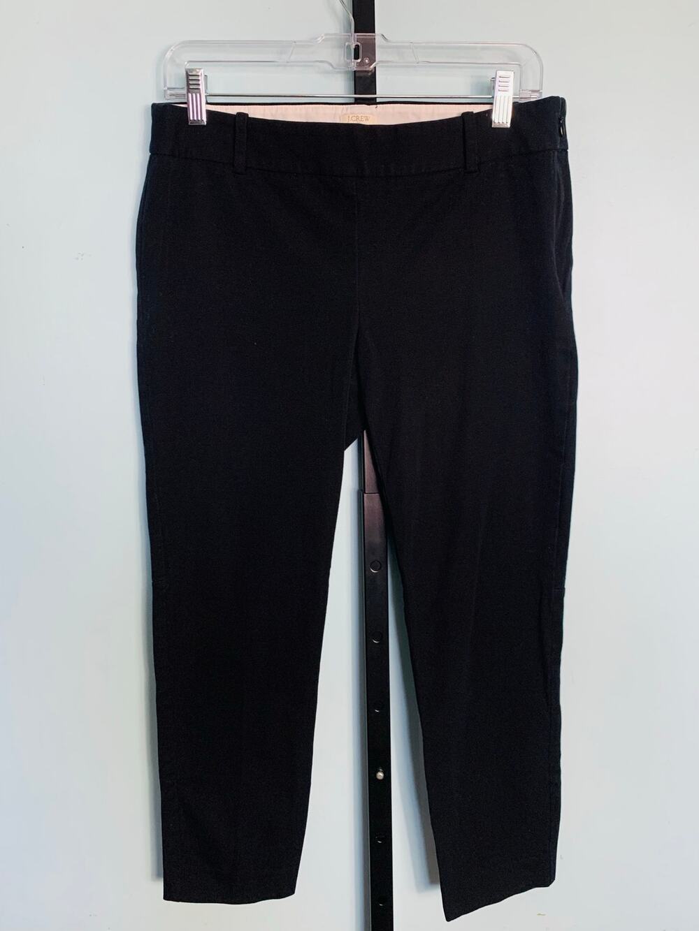 J. Crew Factory Black Winnie Stretch Pants Size 8
